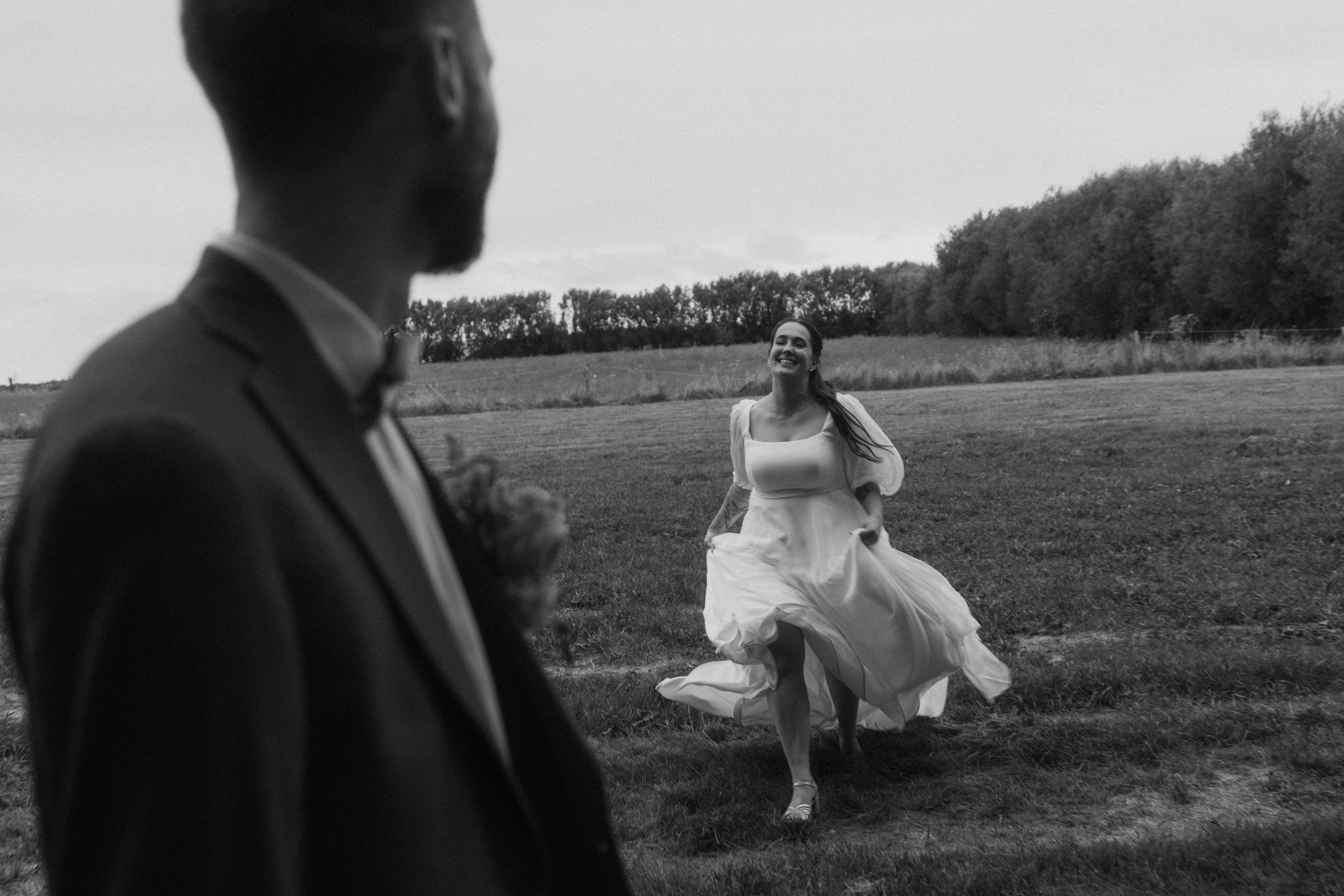 Comfortable feeling comfortable and confident on their wedding day